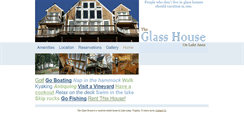 Desktop Screenshot of lakeannaglasshouse.com